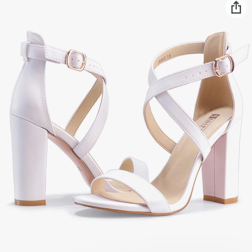 Block High Heel Sandal